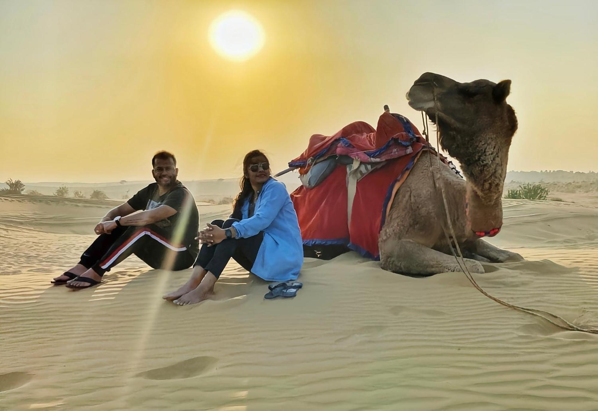 The Saffron Desert Camp Джайсалмер Екстериор снимка