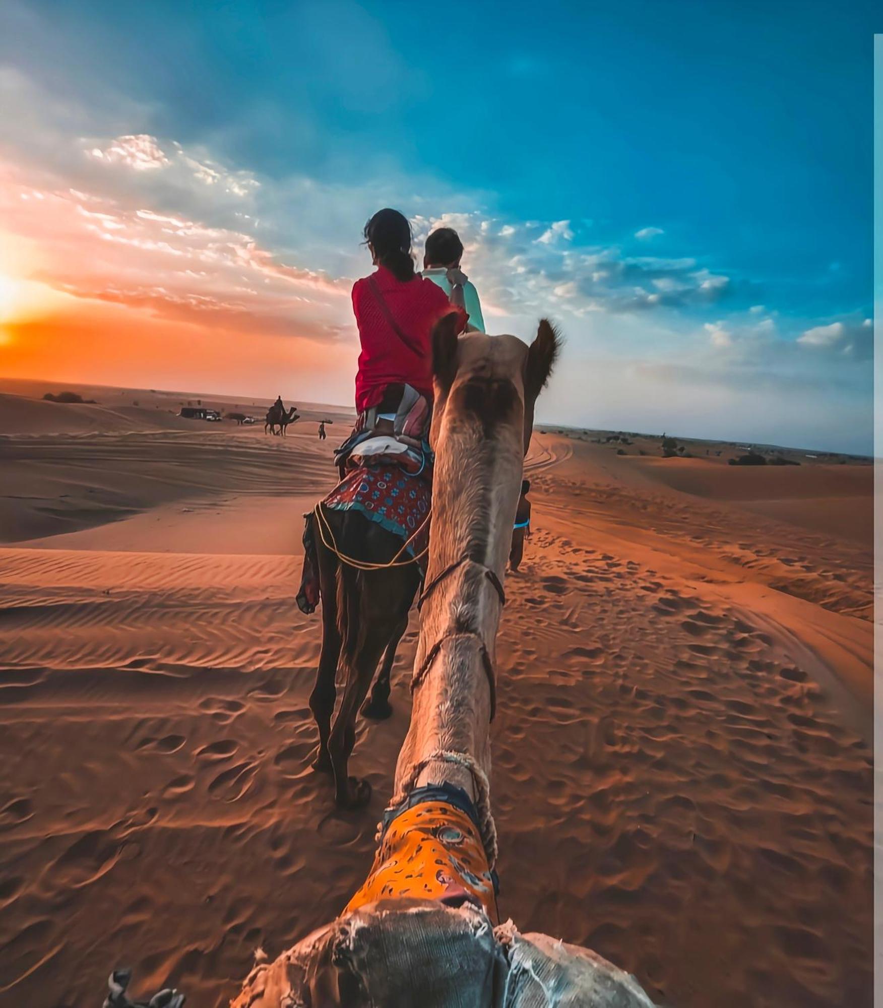The Saffron Desert Camp Джайсалмер Екстериор снимка