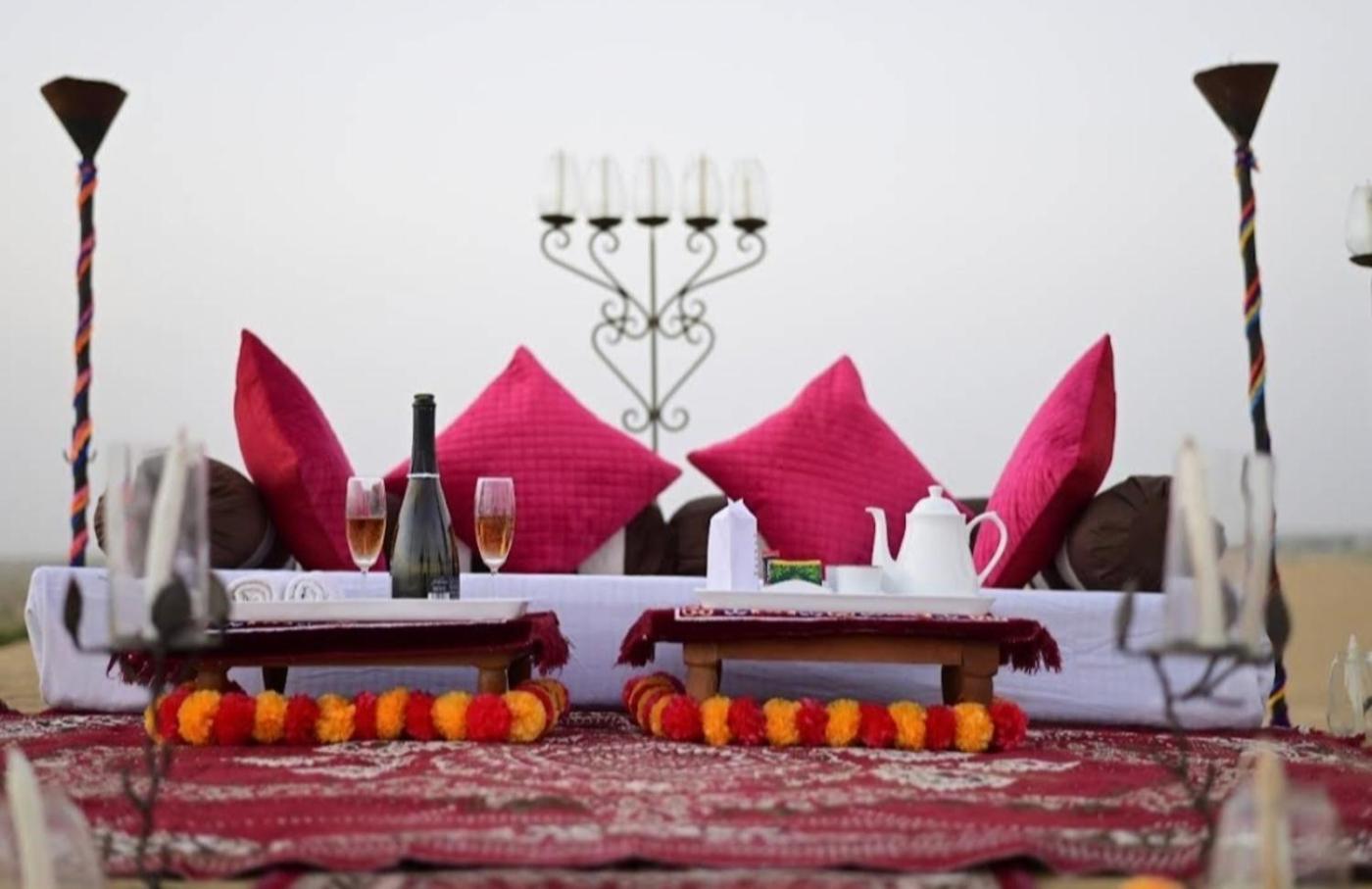 The Saffron Desert Camp Джайсалмер Екстериор снимка