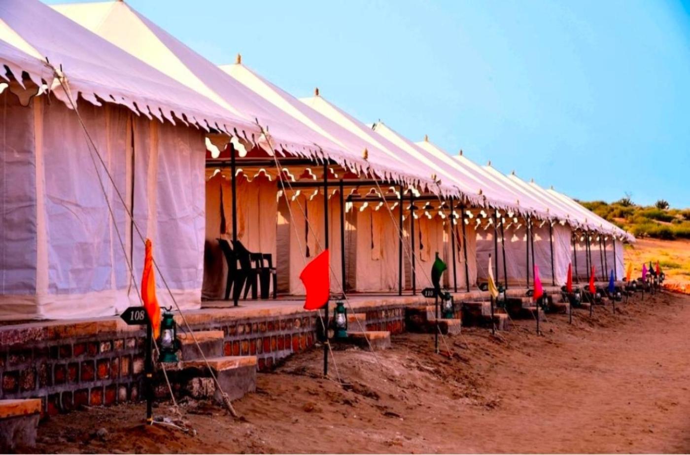 The Saffron Desert Camp Джайсалмер Екстериор снимка
